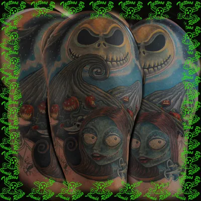 Nightmare Before Christmas tattoo