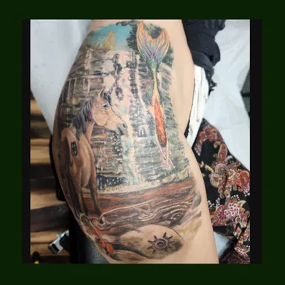 Realism tattoo by Jason Riedel