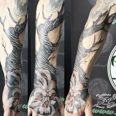 Large tattoo by Jamie Russo