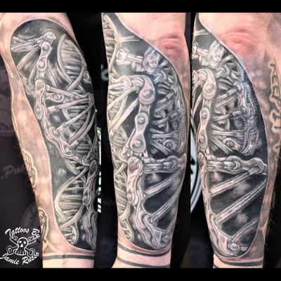 Large tattoo by Jamie Russo
