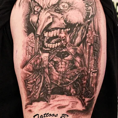 Large tattoo by Jamie Russo