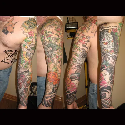 Large tattoo by Jamie Russo