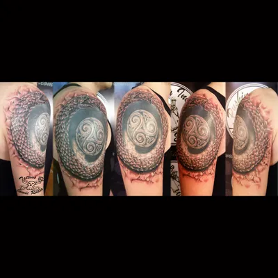 Large tattoo by Jamie Russo