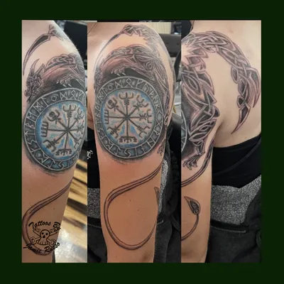 Large tattoo by Jamie Russo