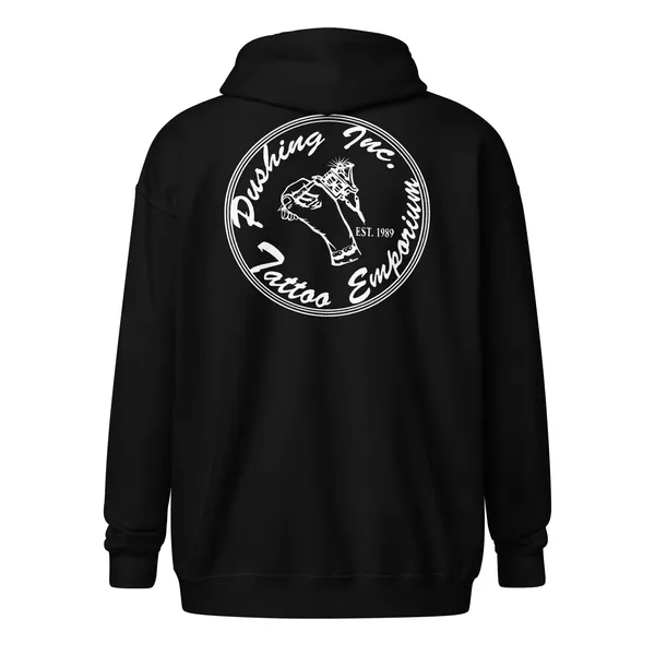Zip Hoodie – Pushing Inc. merch