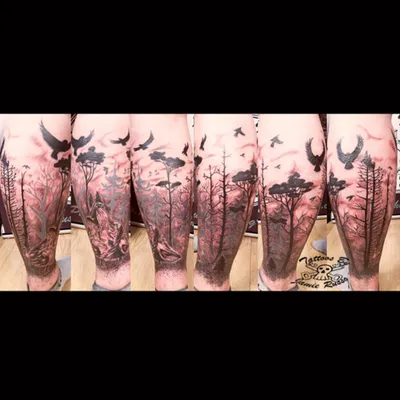 Large tattoo by Jamie Russo