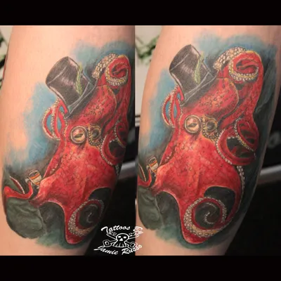 Colour tattoo by Jamie Russo