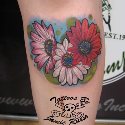 Colour tattoo by Jamie Russo