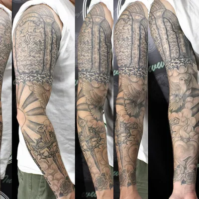 Large tattoo by Jamie Russo