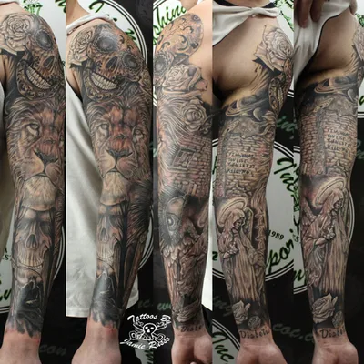 Three day sleeve lettering