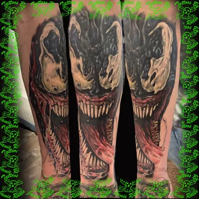Colour tattoo by Jamie Russo