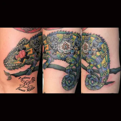 Colour tattoo by Jamie Russo