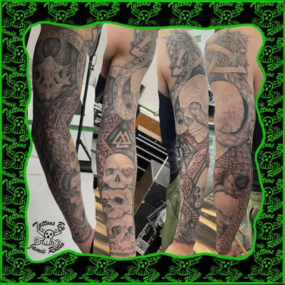 Large tattoo by Jamie Russo